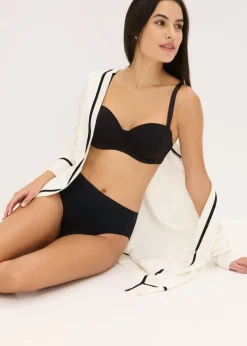 bonprix bonprix Bragas de algodón orgánico (7 unidades) blanco+negro+beige arena Online
