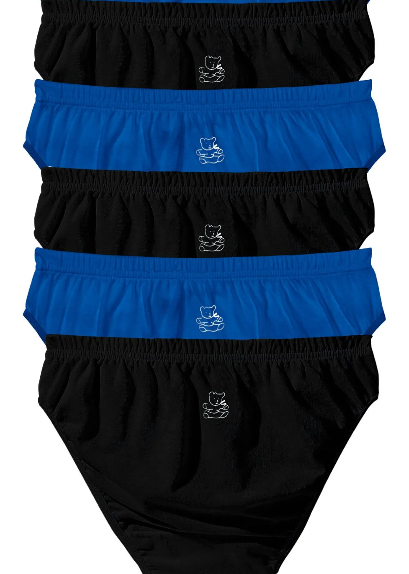 bonprix bonprix Bragas (6 unidades) Negro/Azur Best