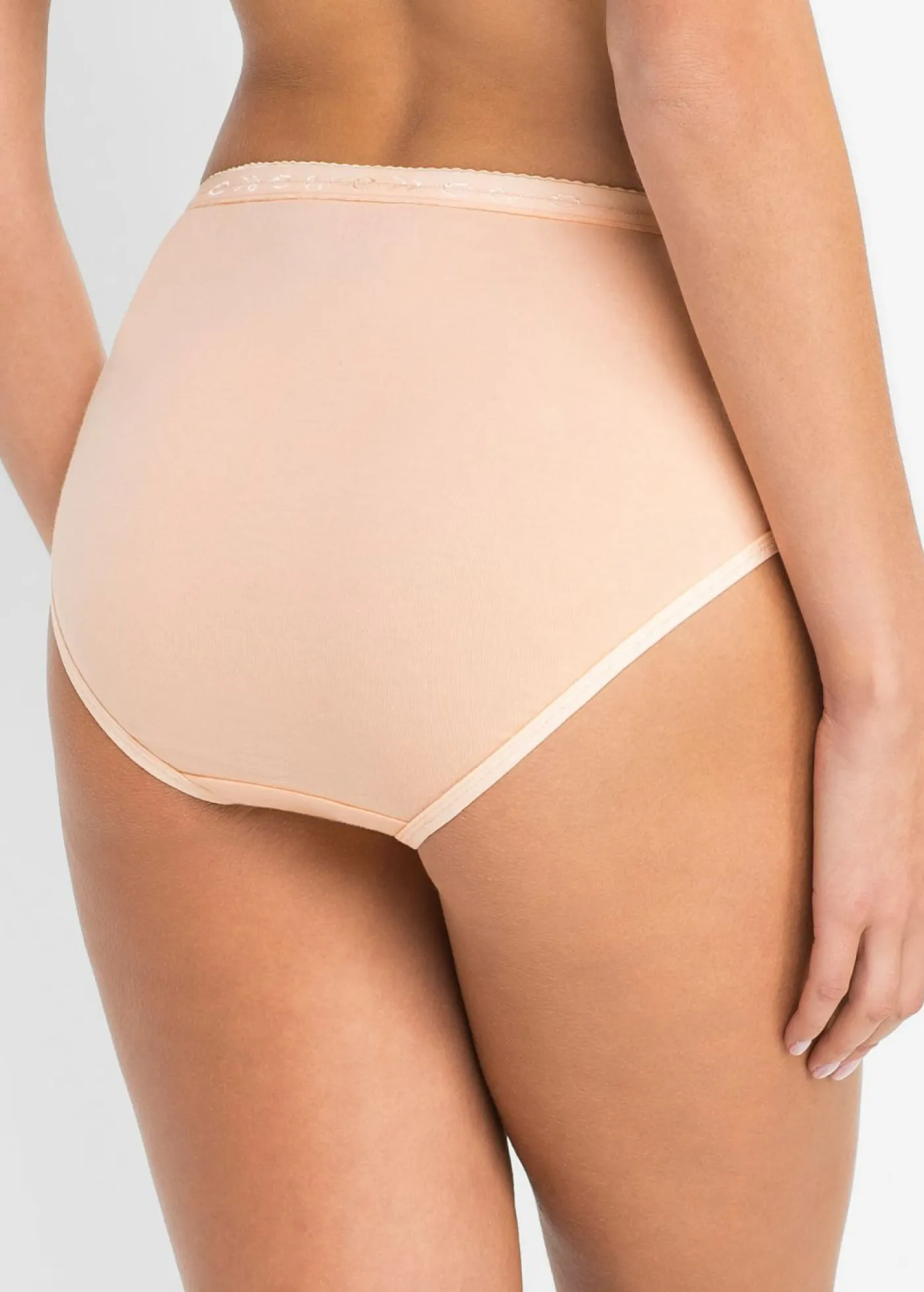 bonprix bonprix Bragas (5 unidades) Blanco/melocotón Discount