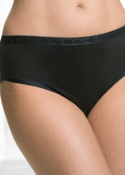 bonprix bonprix Bragas (5 unidades) Negro Hot