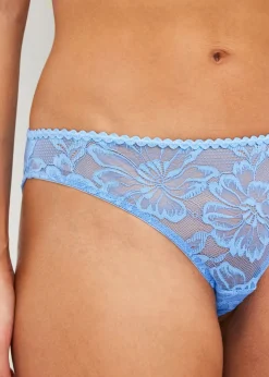 bonprix bonprix Braguita brasileña con encaje azul provenzal Hot