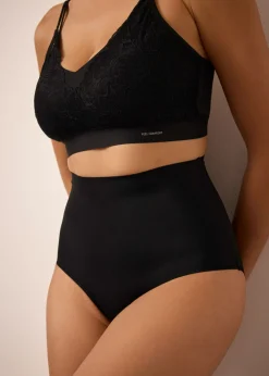 bonprix bonprix Braguita con efecto moldeador medio (3 unidades) Negro Outlet