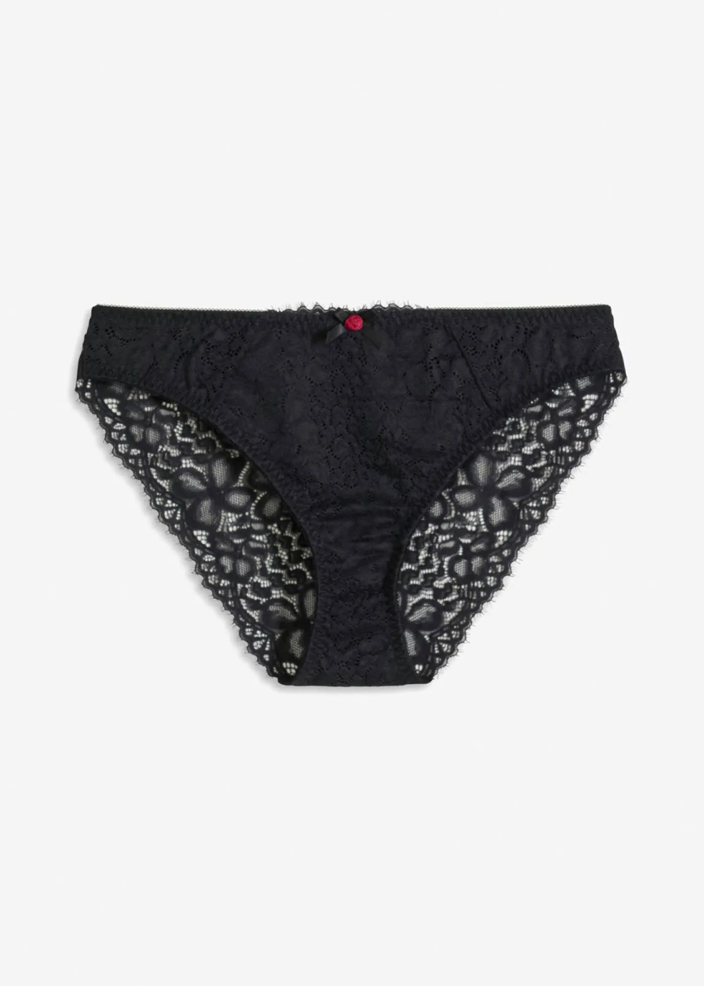 bonprix bonprix Braguita con encaje Negro Clearance