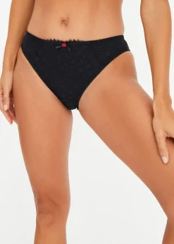 bonprix bonprix Braguita con encaje Negro Clearance