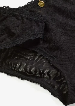 bonprix bonprix Braguita con encaje fino Negro Outlet