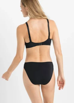 bonprix bonprix Braguita con encaje suave Negro-nude New