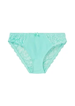bonprix bonprix Braguita con encaje suave Verde aguamarina Hot
