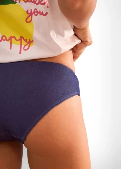 bonprix bonprix Braguita de bikini con aspecto vaquero Azul marino New