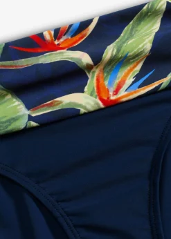 bonprix bonprix Braguita de bikini con pernera normal Azul marino Online