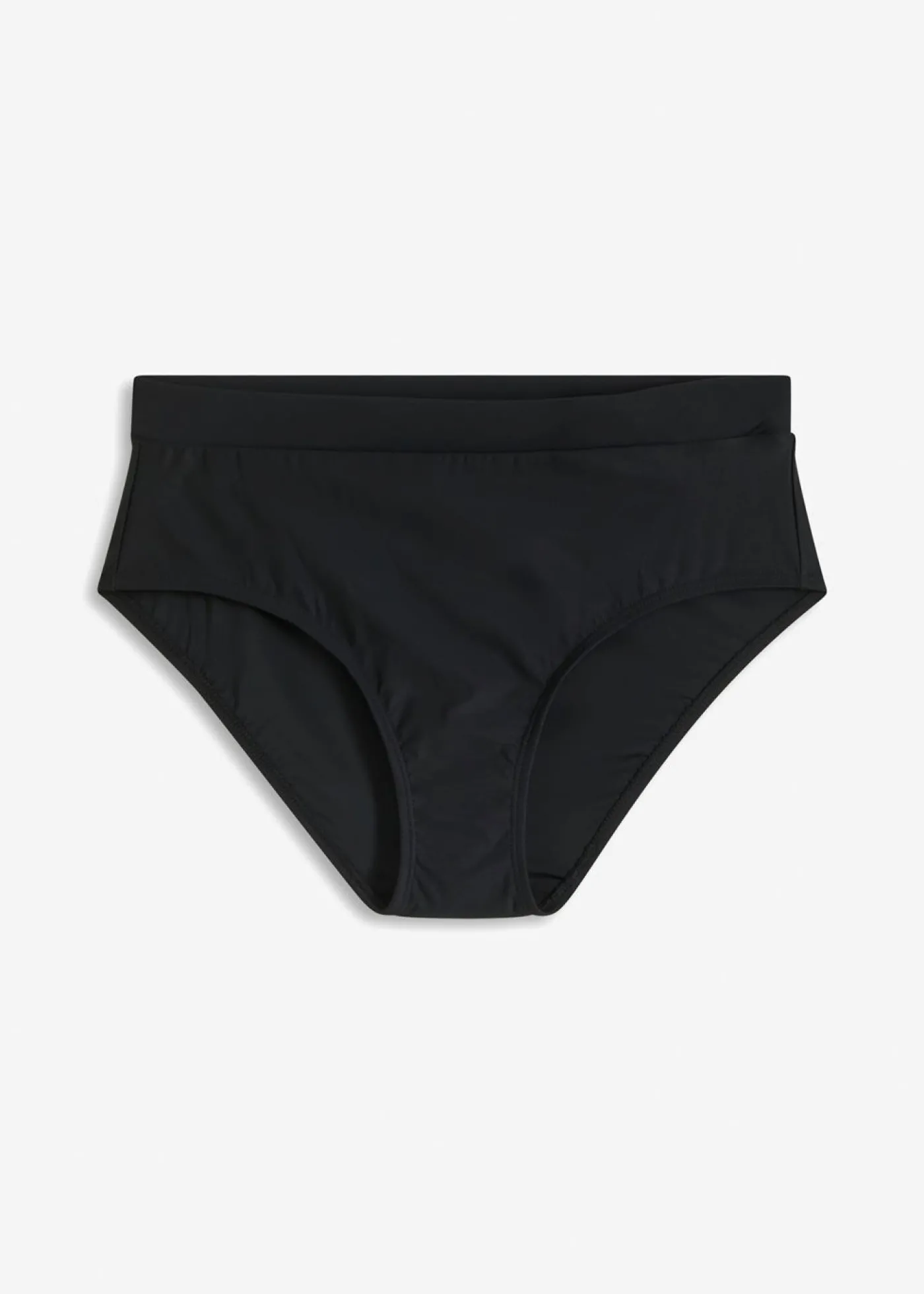 bonprix bonprix Braguita de bikini de tiro alto con ligero efecto moldeador Negro Hot