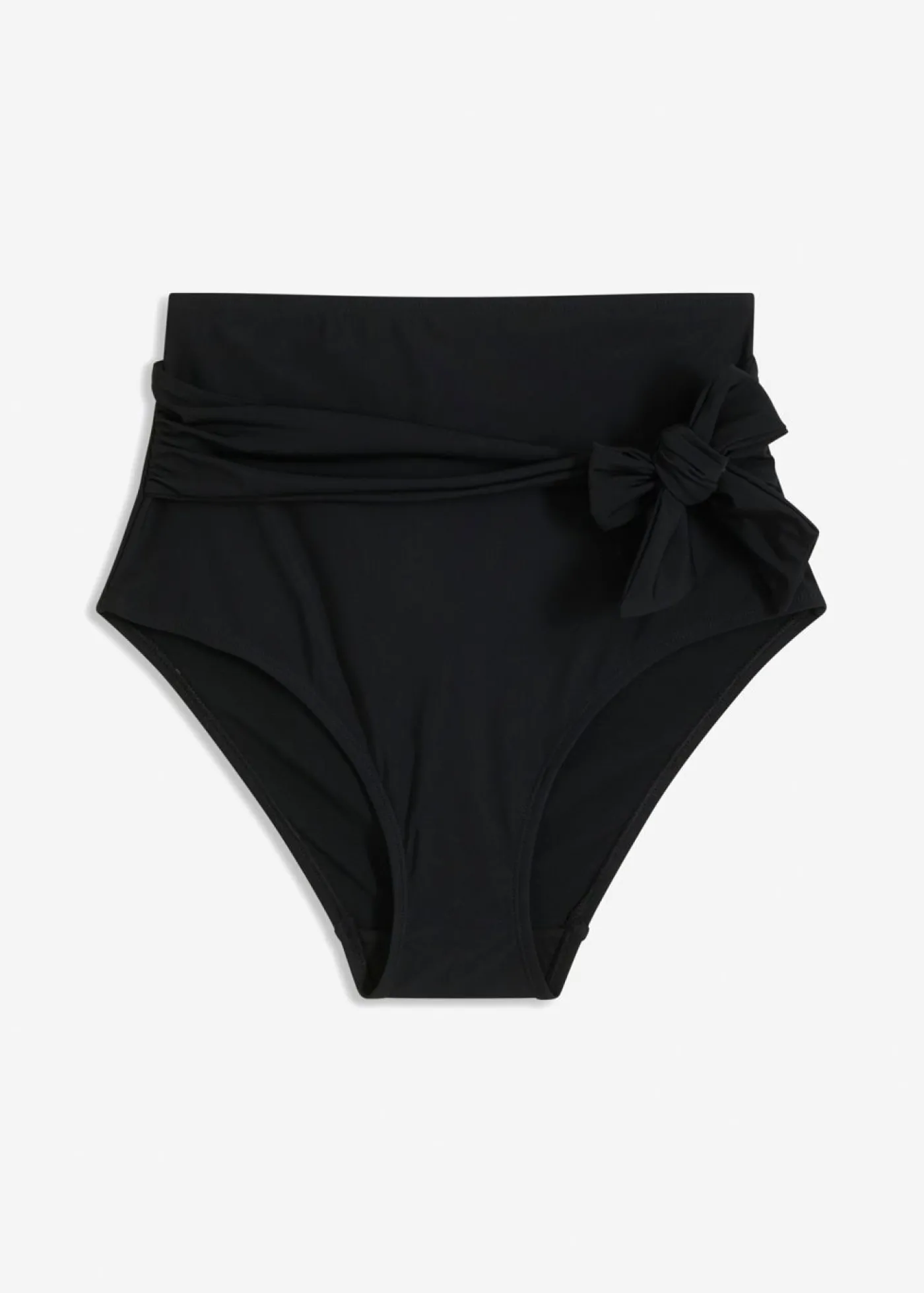 bonprix bonprix Braguita de bikini highwaist con gran efecto moldeador y cordón Negro