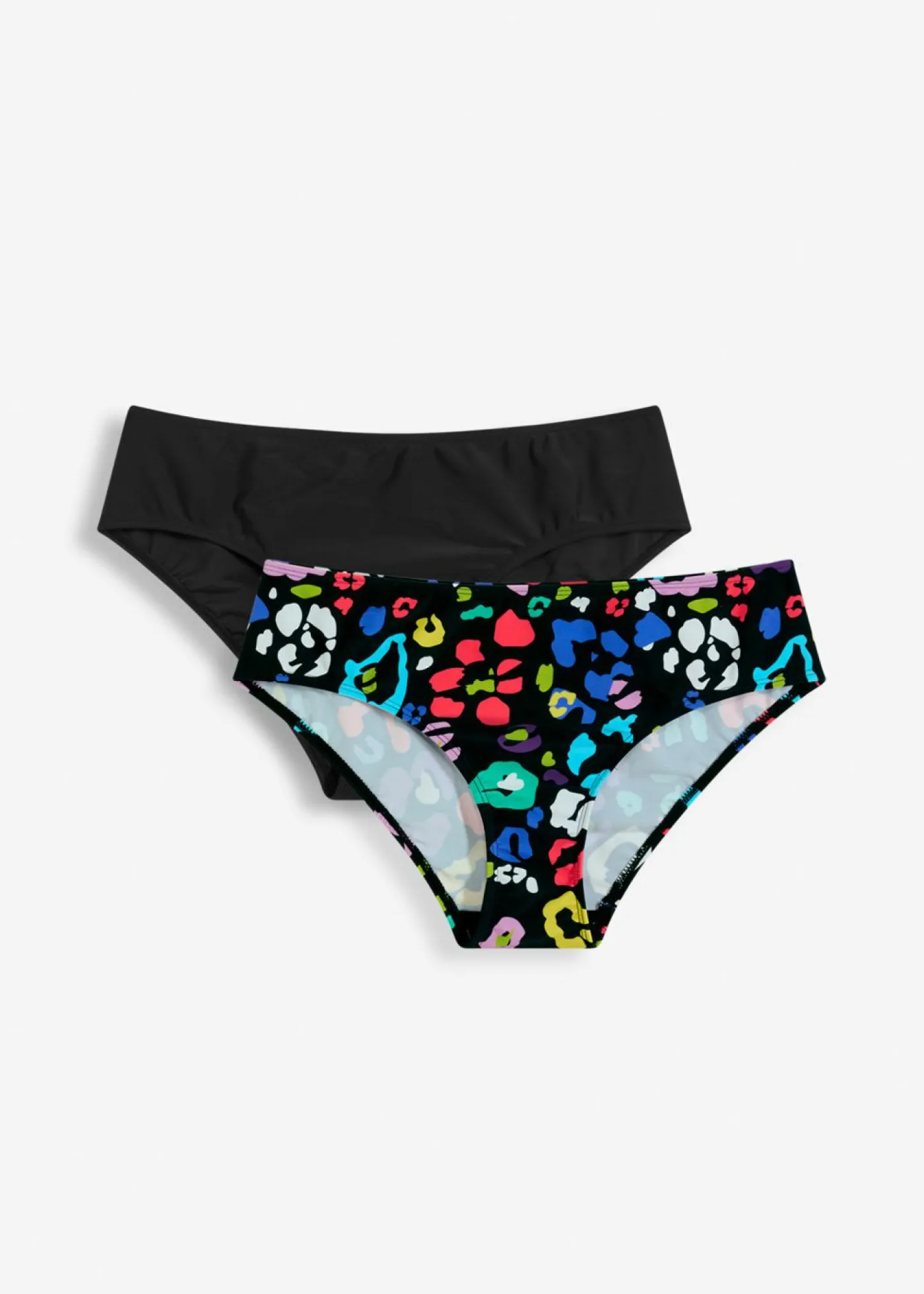 bonprix bonprix Braguita de bikini (2 unidades) Negro multicolor Clearance
