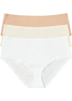 bonprix bonprix Braguita Feel Comfort sin costuras (3 unidades) beige/blanco/beige mate New