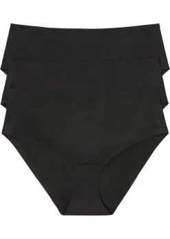 bonprix bonprix Braguita Feel Comfort sin costuras (3 unidades) Negro Clearance