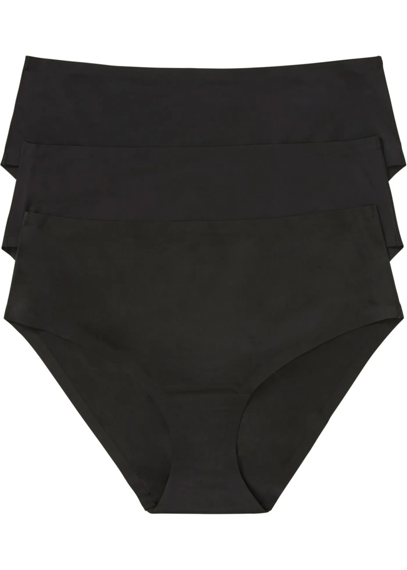 bonprix bonprix Braguita Feel Comfort sin costuras (3 unidades) Negro Clearance