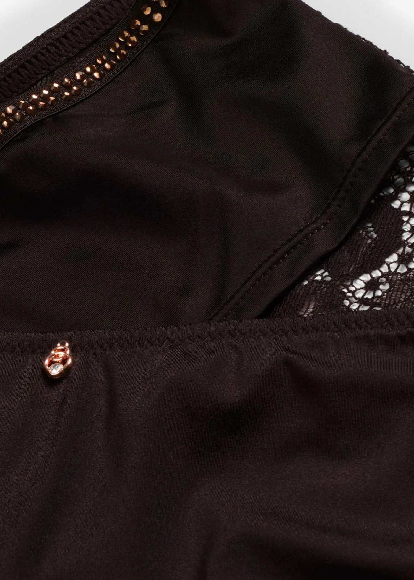 bonprix bonprix Braguita hipster de encaje elegante (2 unidades) Negro Clearance