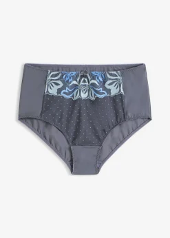 bonprix bonprix Braguita moldeadora con bordado delicado Gris granito Clearance