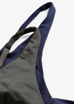bonprix bonprix Bralette sin aros con algodón orgánico (2 unidades) granito-azul marino New