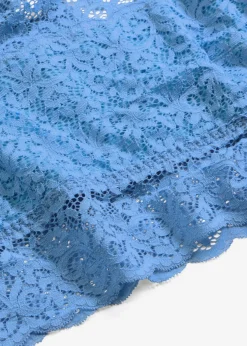 bonprix bonprix Bustier con encaje elástico azul provenzal Online