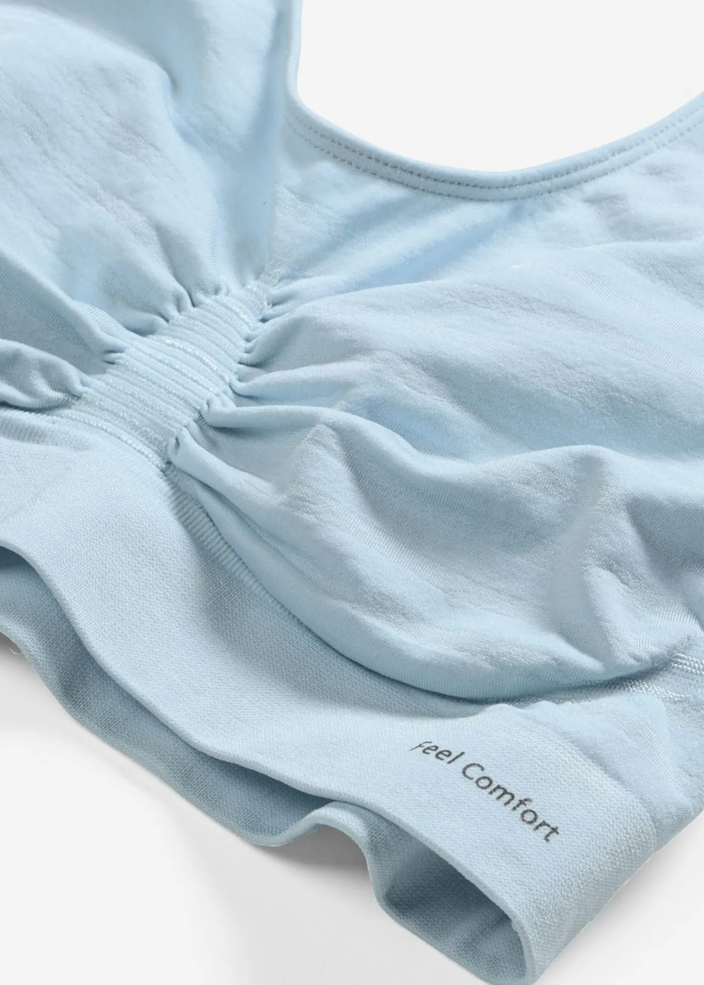 bonprix bonprix Bustier Feel Comfort sin costuras (2 unidades) 2 x azul claro Best