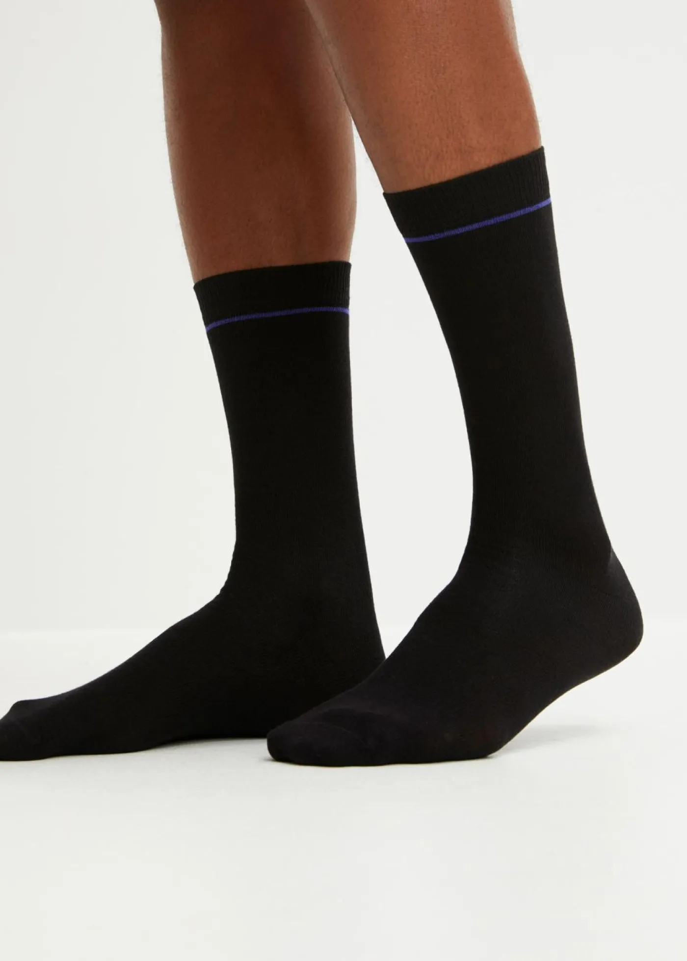 bonprix bonprix Calcetines con algodón orgánico (6 pares) Negro de rayas Discount