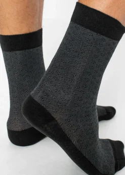 bonprix bonprix Calcetines con dobladillo antipresión (5 pares) Negro Best