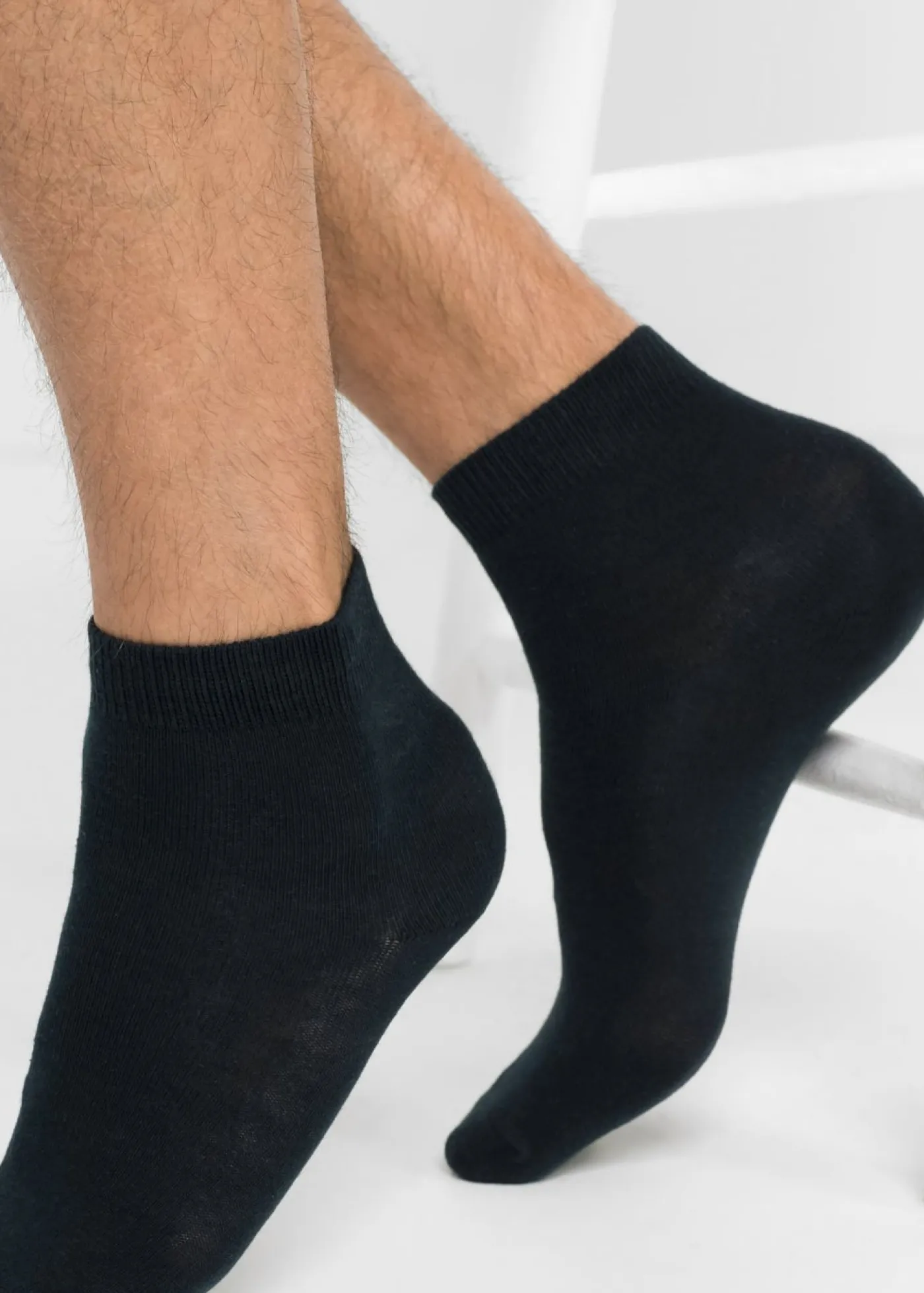bonprix bonprix Calcetines cortos con algodón orgánico (10 pares) Negro Online