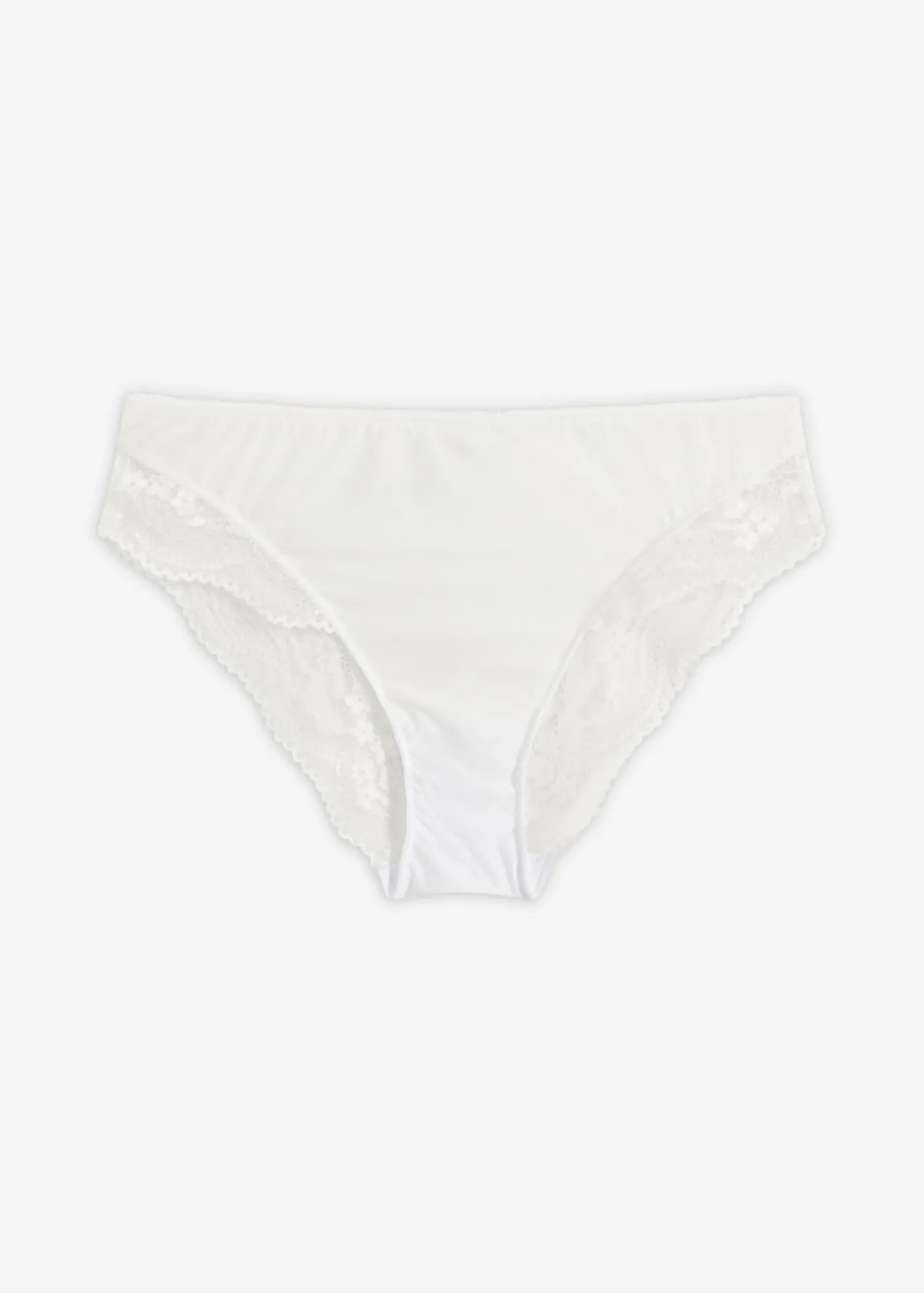 bonprix bonprix Calzoncillo de cintura baja Blanco lana Best
