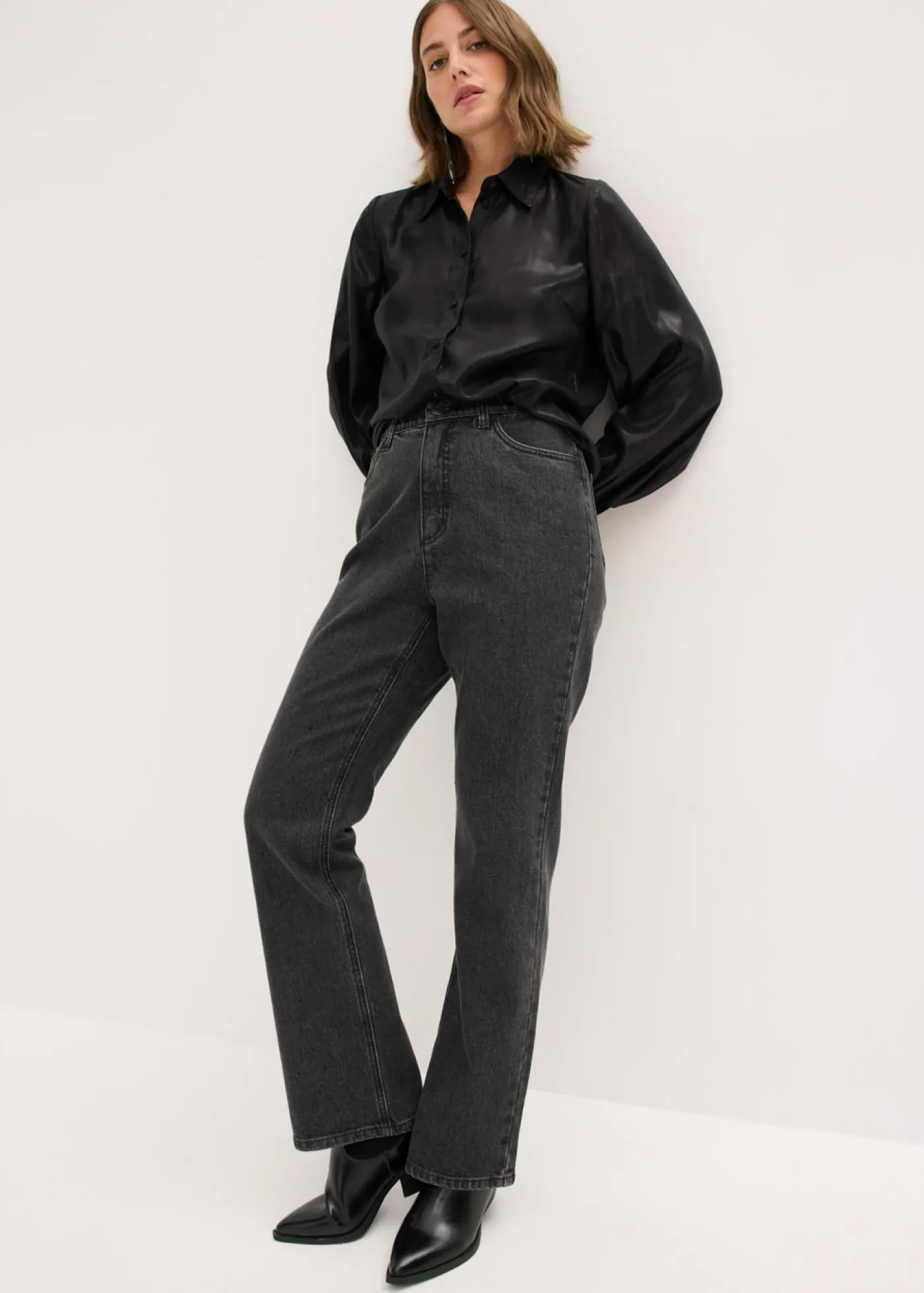 bonprix bonprix Camisa Negro Discount