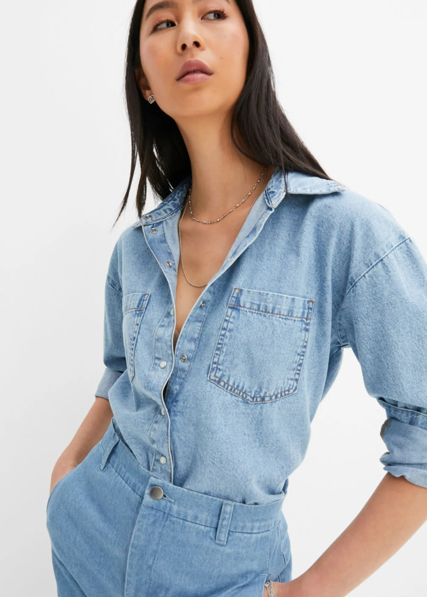 bonprix bonprix Camisa vaquera Denim Best