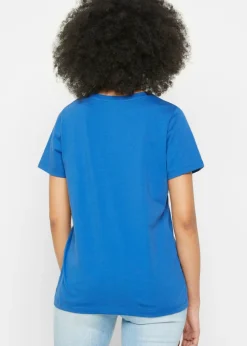 bonprix bonprix Camiseta Azul real estampado New