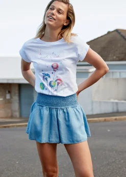 bonprix bonprix Camiseta Blanco estampado Online