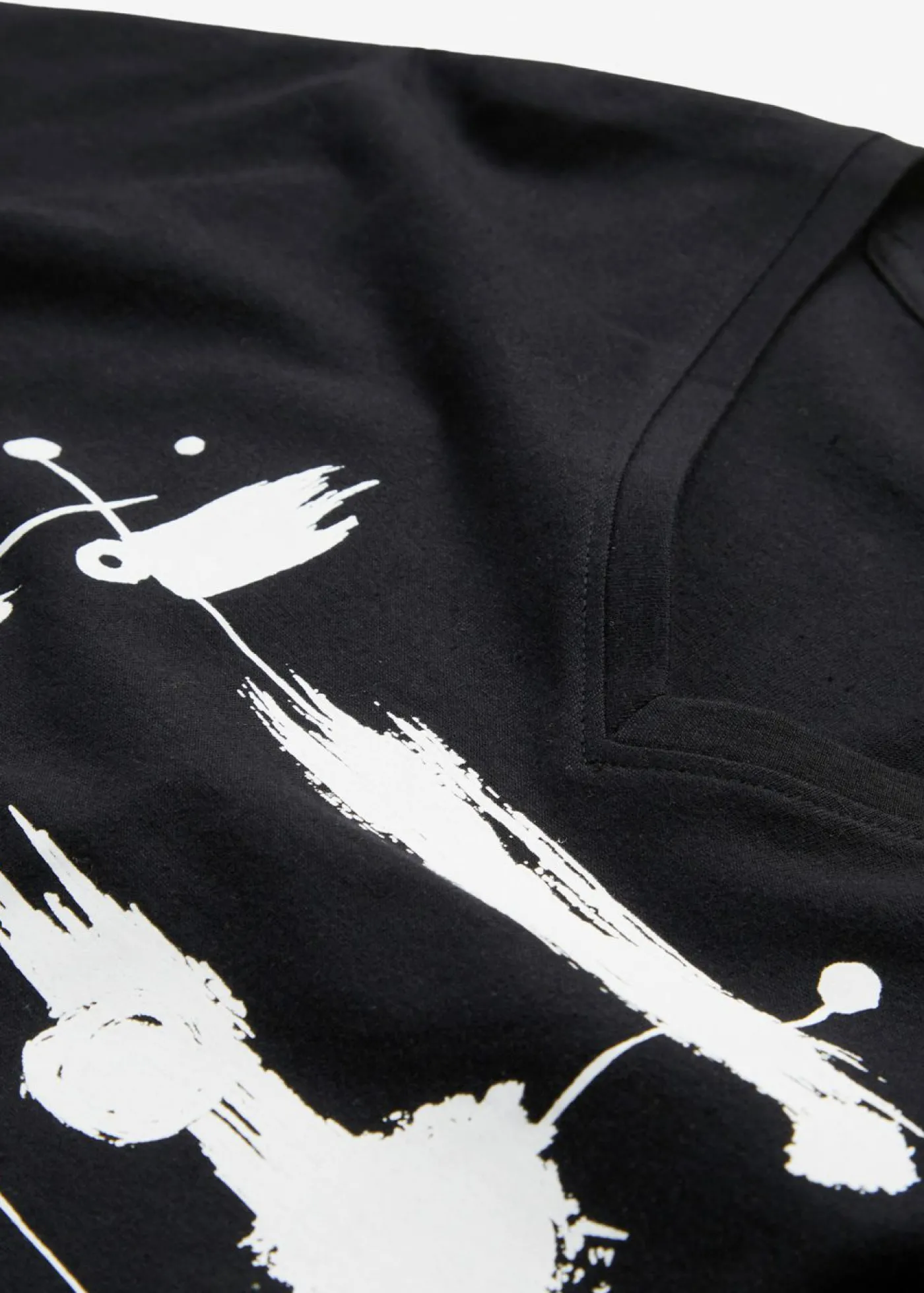 bonprix bonprix Camiseta Negro-blanco estampado