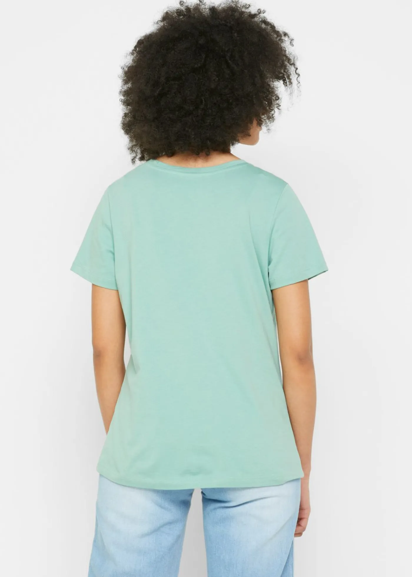 bonprix bonprix Camiseta Salvia-azul petróleo estampado