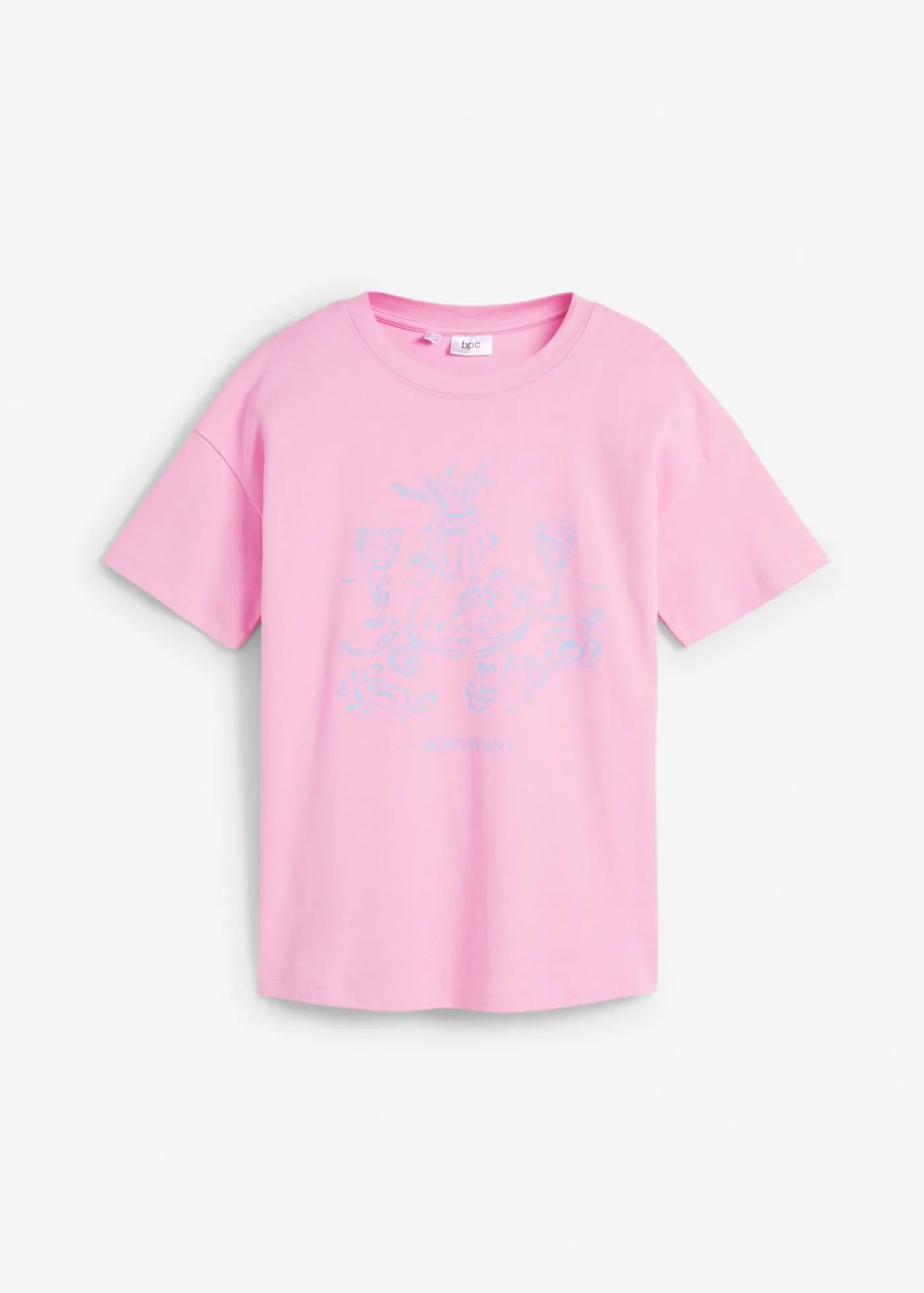 bonprix bonprix Camiseta rosa-azul bebé Best