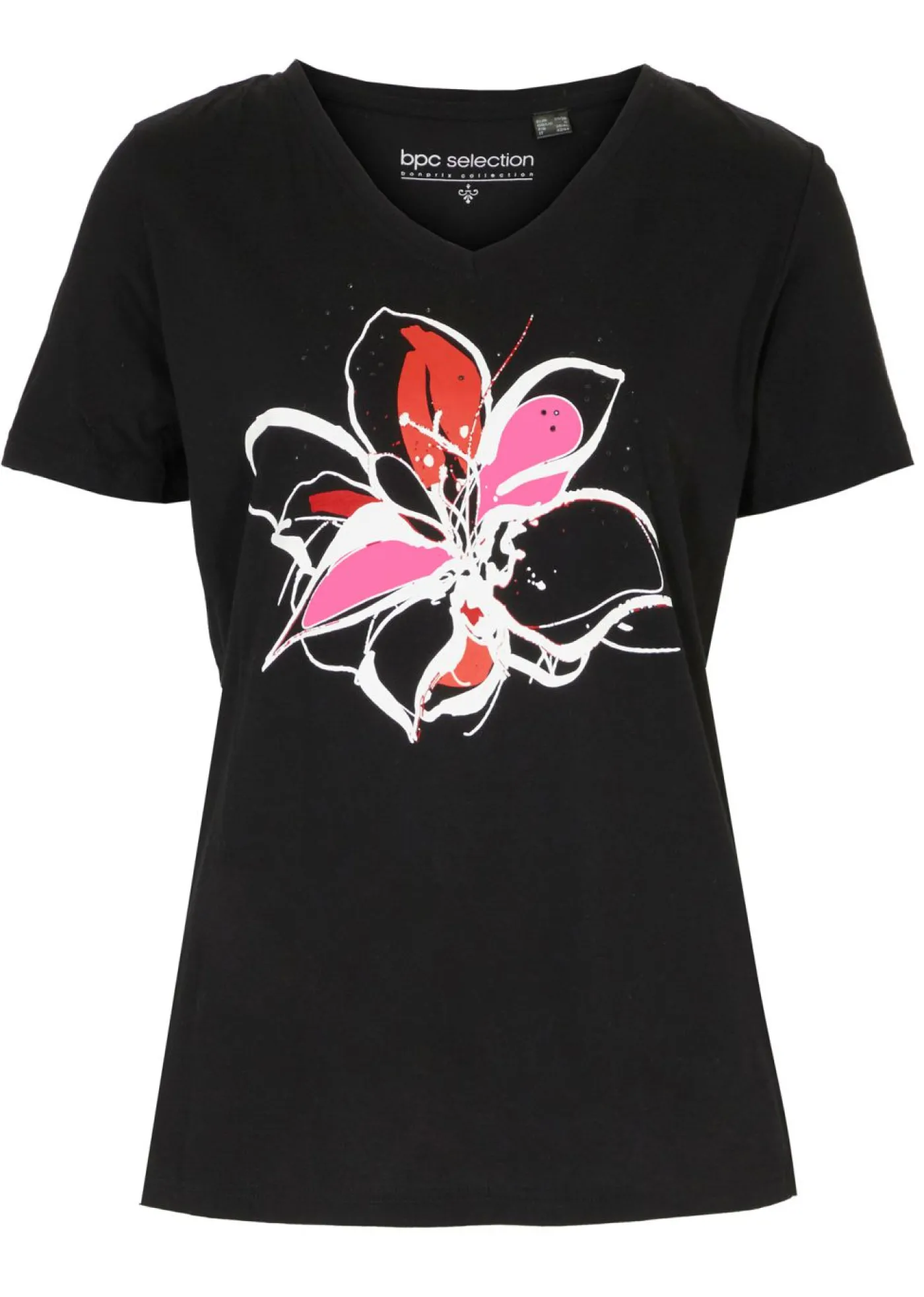 bonprix bonprix Camiseta Negro estampado Sale