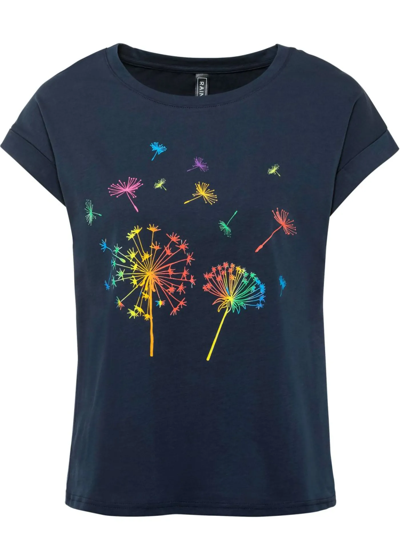 bonprix bonprix Camiseta Azul oscuro de flores Best