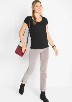 bonprix bonprix Camiseta ajustada Negro Online