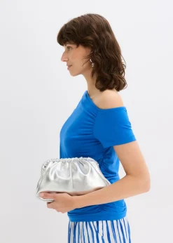 bonprix bonprix Camiseta asimétrica Azul ártico Online