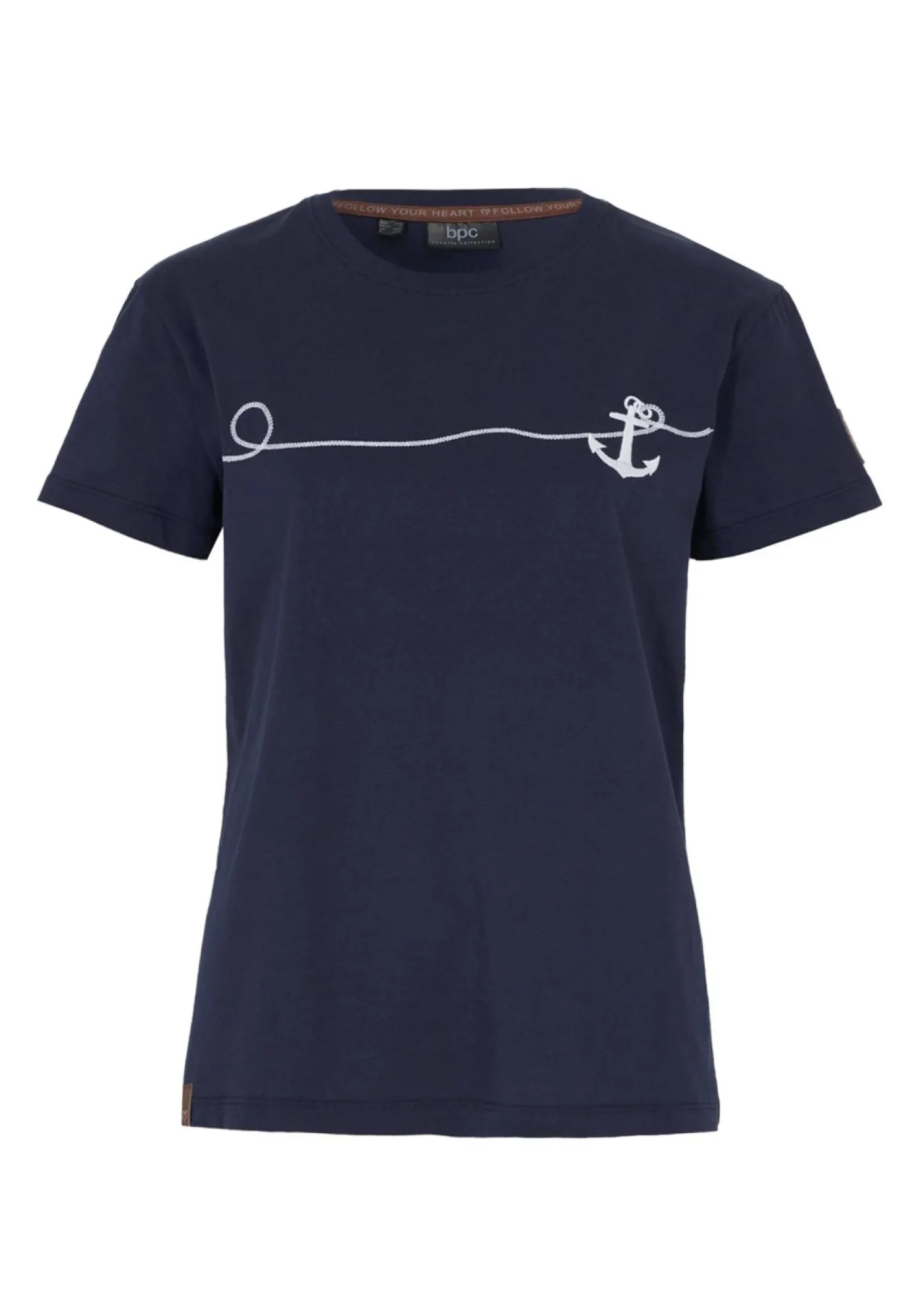 bonprix bonprix Camiseta bordada Azul marino