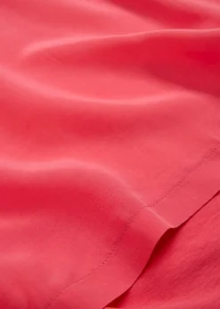 bonprix bonprix Camiseta con contenido de seda e inserto de tejido rosa paraíso Online