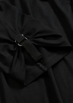 bonprix bonprix Camiseta con cuello barco Negro Clearance