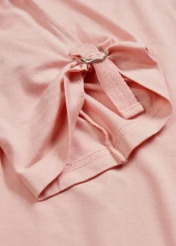 bonprix bonprix Camiseta con cuello barco rosa pastel Hot