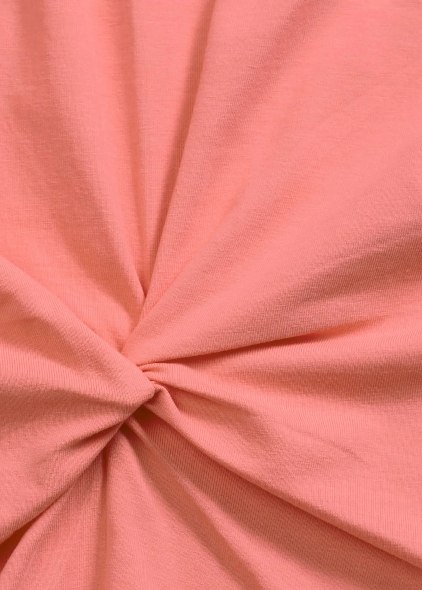 bonprix bonprix Camiseta con detalle de nudo Salmón claro Clearance