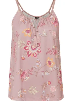 bonprix bonprix Camiseta con estampado Rosa palo Online