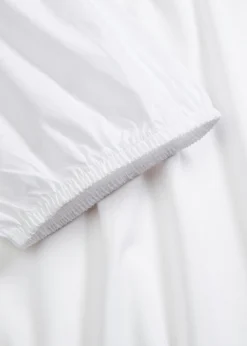 bonprix bonprix Camiseta con mangas abullonadas Blanco Sale