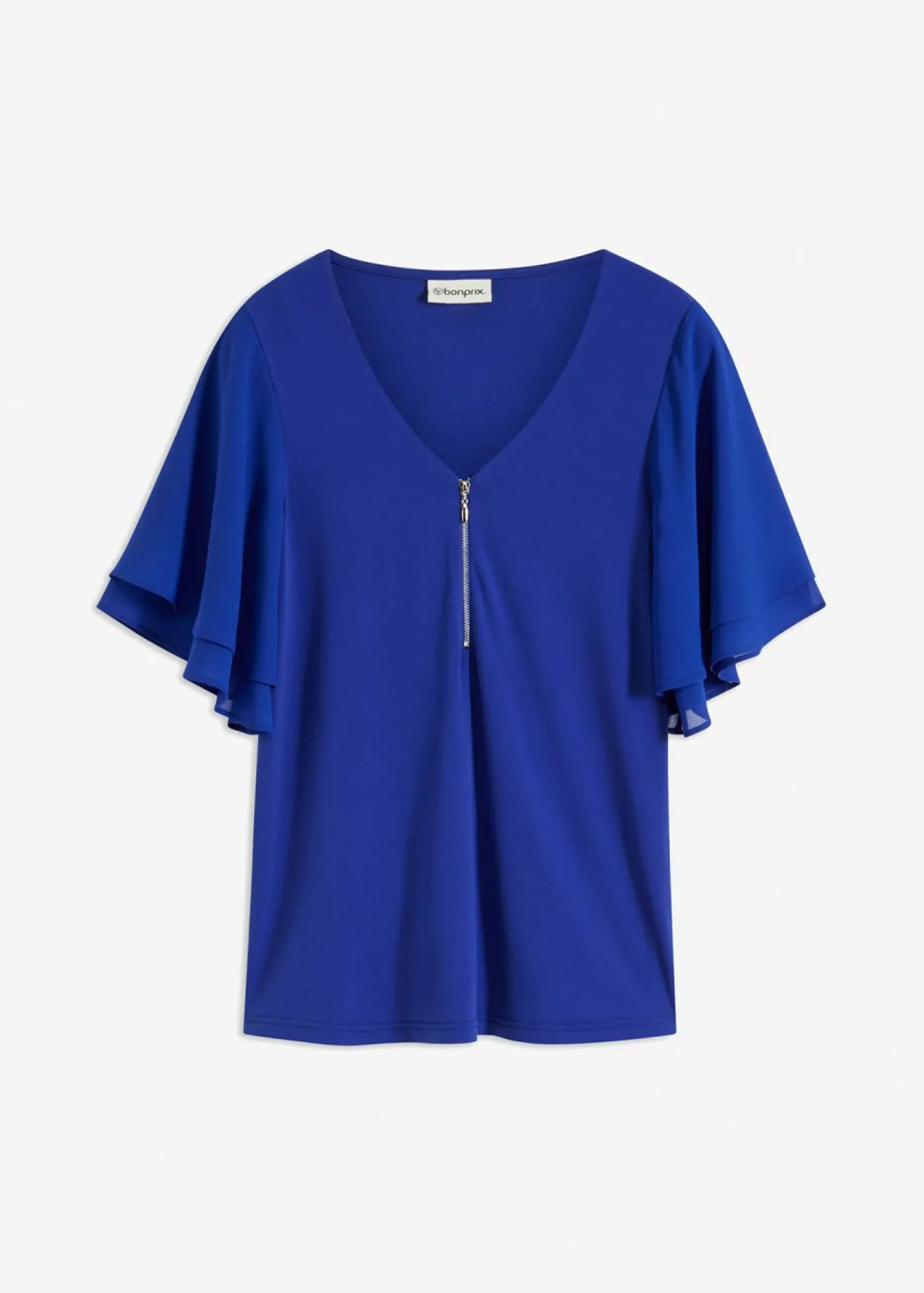 bonprix bonprix Camiseta con mangas de gasa zafiro Hot