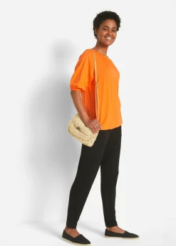 bonprix bonprix Camiseta de algodón orgánico puro mango Outlet