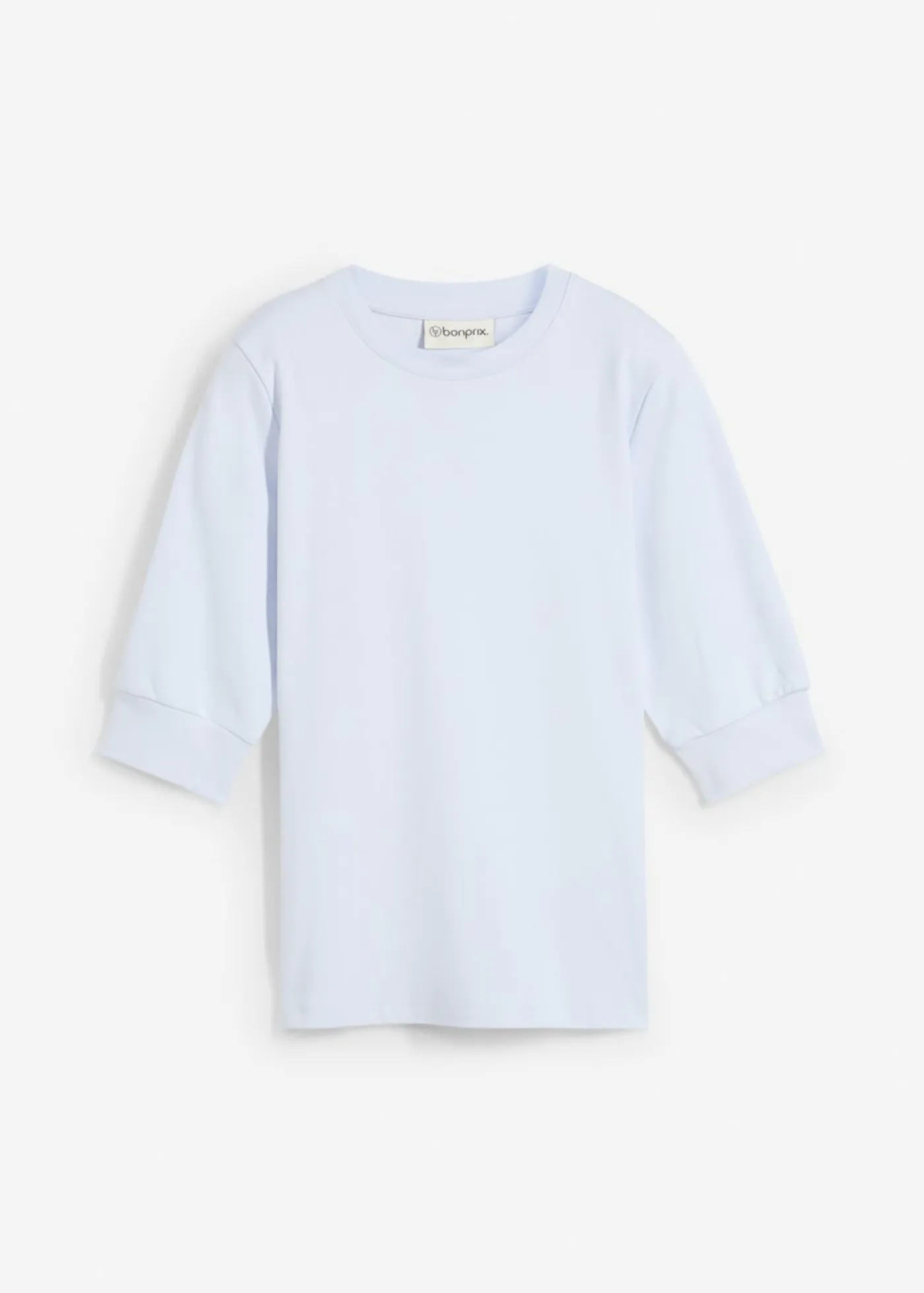 bonprix bonprix Camiseta de algodón orgánico puro azul pálido Clearance