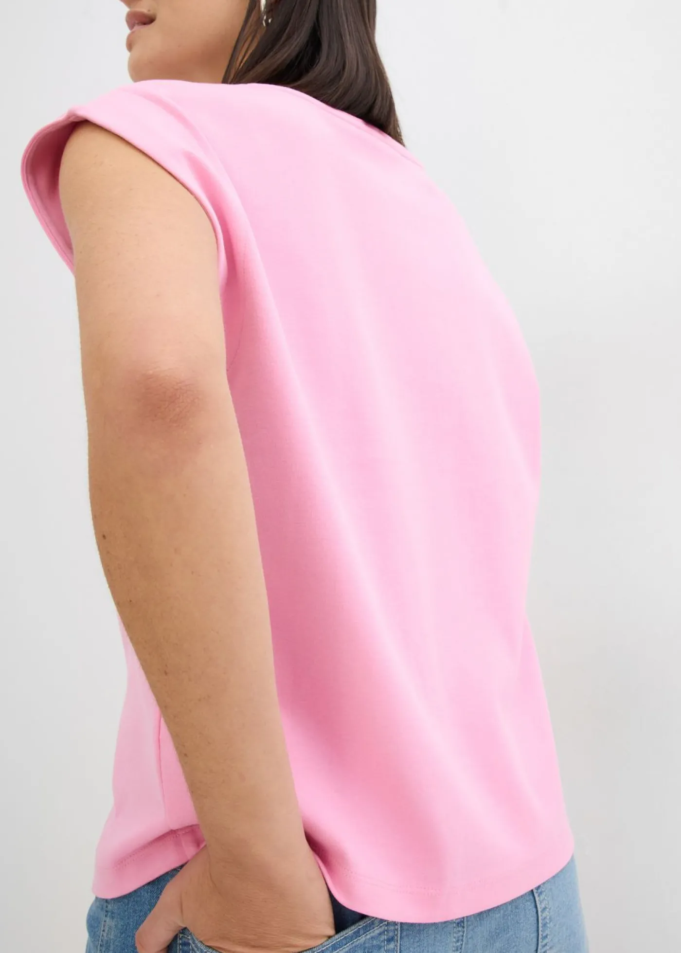 bonprix bonprix Camiseta de algodón orgánico puro Rosa Clearance